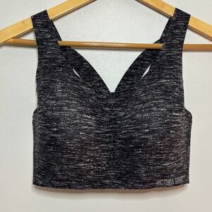 Victoria Sport Angel Max Support Sports Bra Women 32DDD Gray High Impact Gym Run